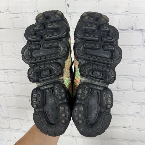 Nike Air VaporMax Flyknit 3 Men Size 8.5 Multicolor Neon Running Shoes main image 10